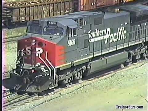 Classic Railroad Series 721 - Southern Pacific at West Colton September 10, 1995.