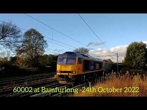 60002 at Bamfurlong - 24th October 2022