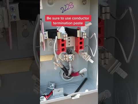 Meter Base Installation! #shorts #construction #electrical #diy