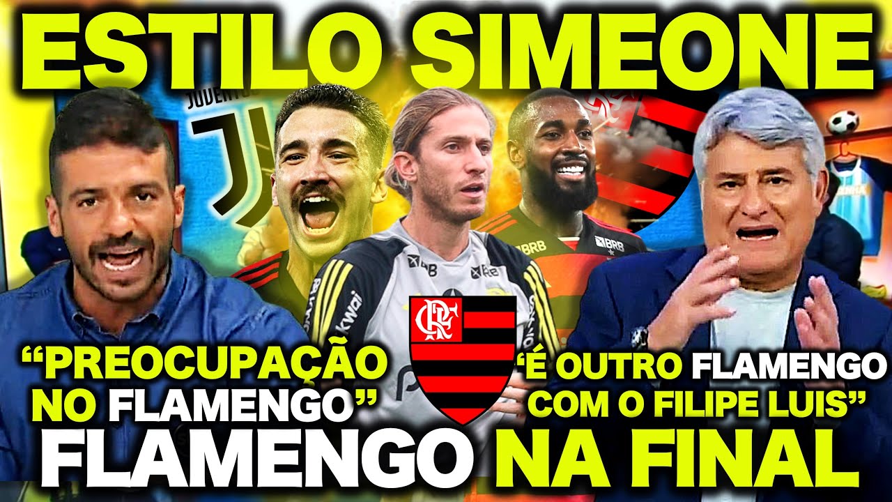 IMPRENSA ESPORTIVA RASGA ELOGIOS ao TRABALHO de FILIPE LUIS no FLAMENGO ! "ELE TEM o ESTILO SIMEONE"