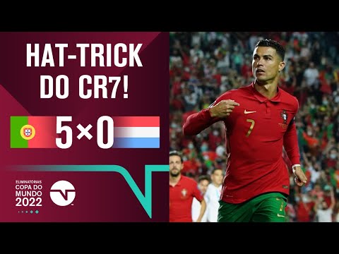 Gols e lances de Portugal x Luxemburgo