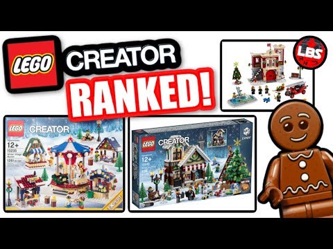 Every LEGO Creator Annual Winter Village Set Ranked Worst to Best!