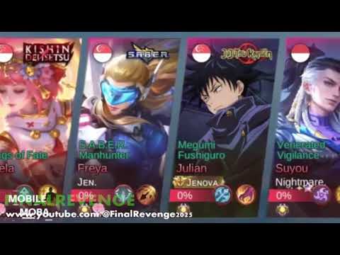 Aamon Gameplay 83% Win Rate No 1 Aamon VS Top Global Freya, Julian & Hilda  Top Global Aamon  H