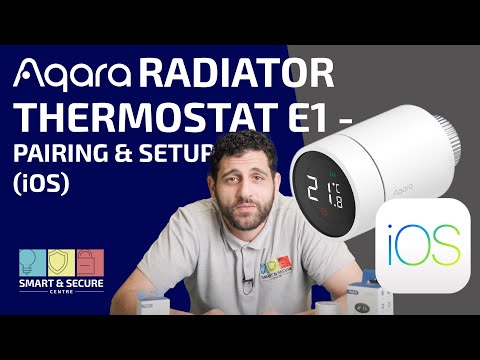 How to setup and pair Aqara Radiator Thermostat E1 with Hub for iOS