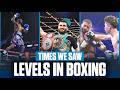 Times We Saw There Are Levels In Boxing
