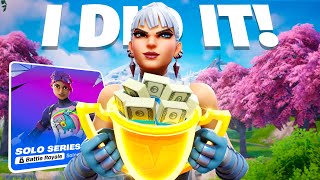 WINNING THE SOLO SERIES..