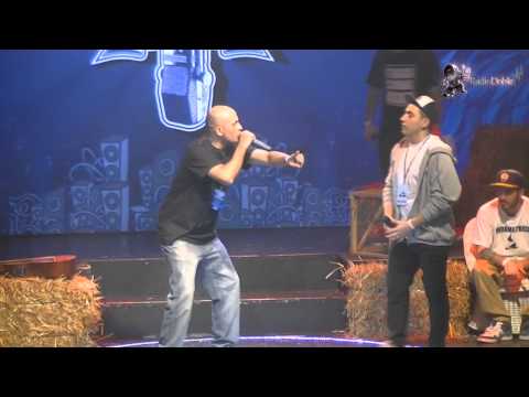 Dan Yelus vs Deivbeat - 4 Cuartos Batalla de los Gallos Red Bull 2013 Argentina - Radio Doble HH