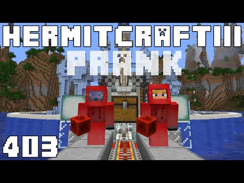 Hermitcraft III 403 Redstone Bugs (Prank)