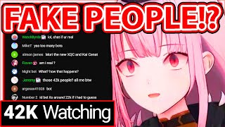 Calli Talks about the Inflated Viewers numbers on her stream 【Hololive】
