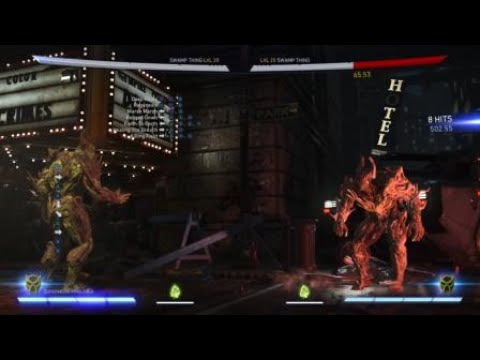 Injustice 2 Swamp Thing Combo