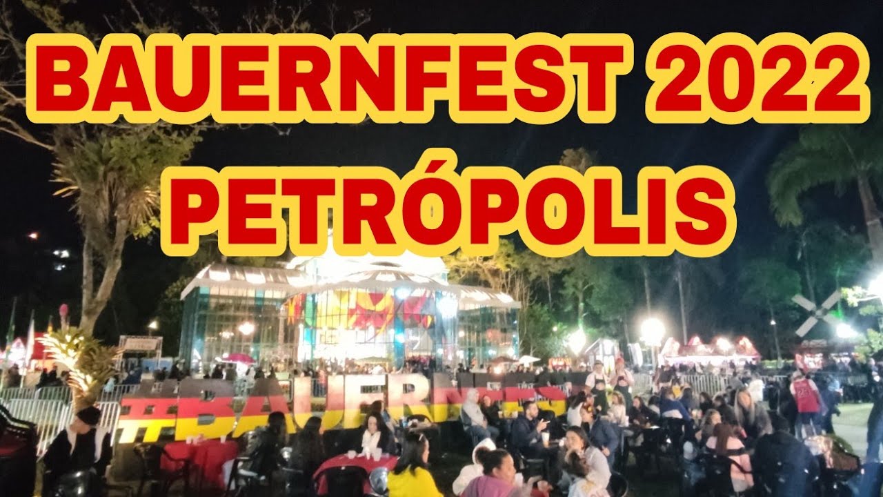 BAUERNFEST 2022 FESTA DO COLONO ALEMÃO PETRÓPOLIS