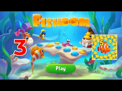 Fishdom - Gameplay Walkthrough Part 3 (iOS, Android)