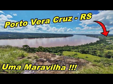 Paredão de Pedras  /  Divisa Brasil x Argentina  / Porto Vera Cruz Rio Grande do Sul.      #turismo