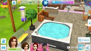 The Sims Mobile Hot Tub