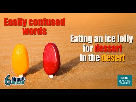 6 Minute Vocabulary: Easily confused words