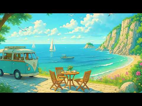 Coffee Morning in Spring 🌸 Aesthetic Lofi to Make Your Better Mood ✨ Lofi Hip Hop to Heal/Chill