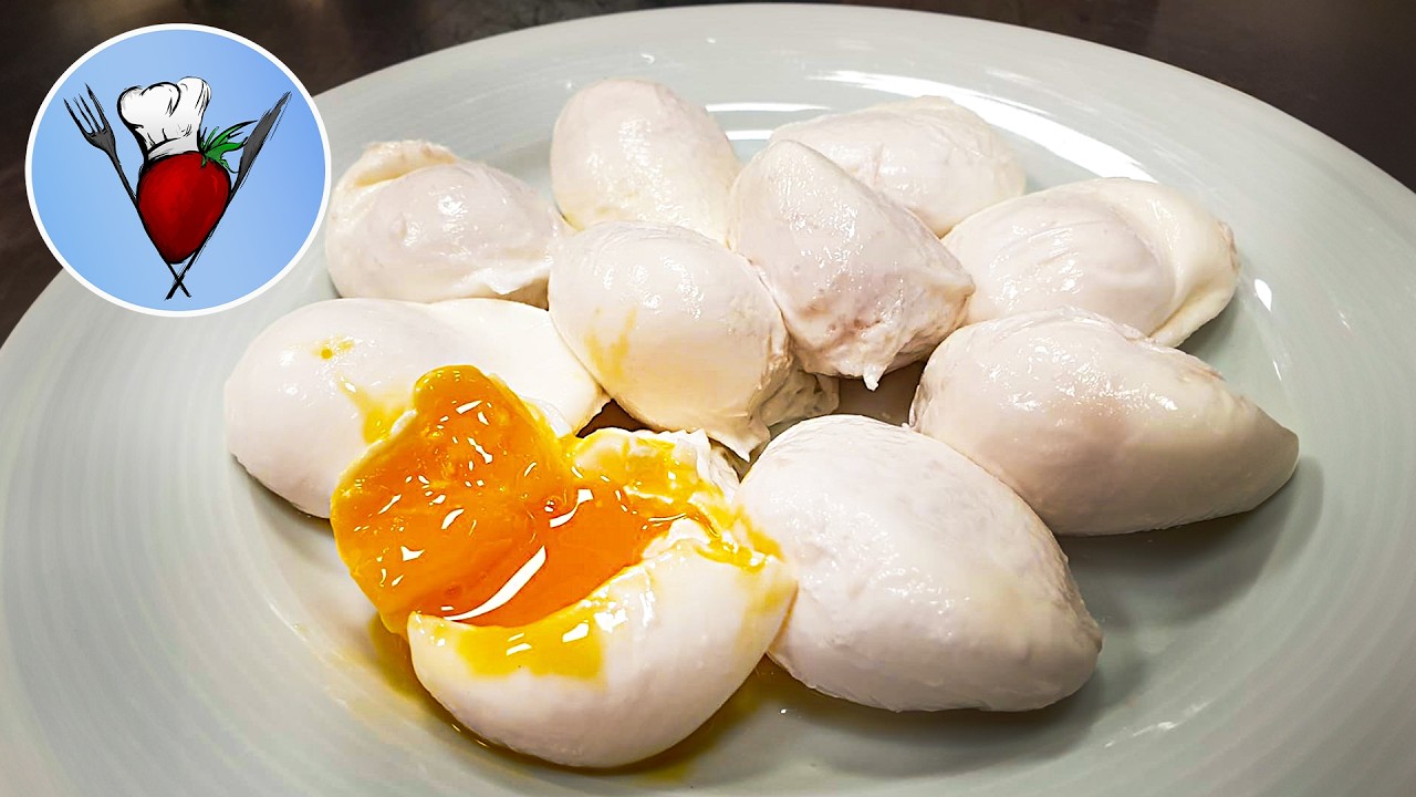  œuf poché  Une technique  INCROYABLE  et très rapide ! poached eggs