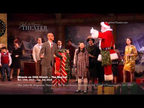 Miracle on 34th The Musical
Playing at the John W. Engeman Theater in Northport
November 19 2015 - January 3, 2016
