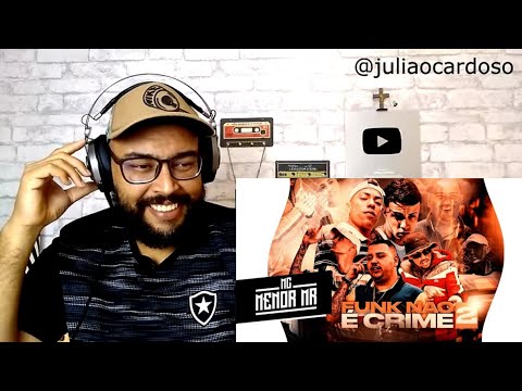 CYPHER "Funk Não é Crime 2" - MC's Menor MR, Rhamon, Renan R5, Guuh e Bob Boladão -  REACT