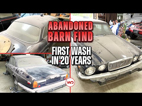 Thumbnail for ABANDONED BARN FIND First Wash In 20 Years V12 Jaguar XJ! Satisfying Car Detailing Restoration by Jaguar XJ