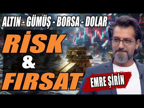 Gold, Silver, Stock Market, Dollar, GMSTR, ALTINS S1 | Risk and Opportunity | Explained by Emre Ş...