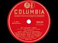 1941 Harry James - My Silent Love (Dick Haymes, vocal)
