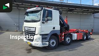 Крюковой мультилифт DAF CF 530 8X2 HIAB X-HIPRO 262 EP-5 Kran Crane + 21t Hooklift ACC E | Изображение 4 - Autoline