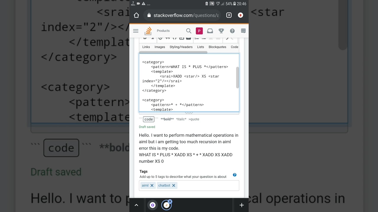 Stackoverflow how to fix your post appears to contain code that is not properly formatted as code