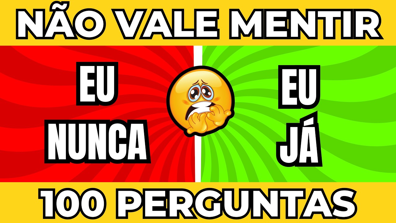 Você Já Fez Isso? 😱 | Desafio Eu Nunca, Eu Já 🟥🟩 | Escolha um Botão | Detona Quiz 💣