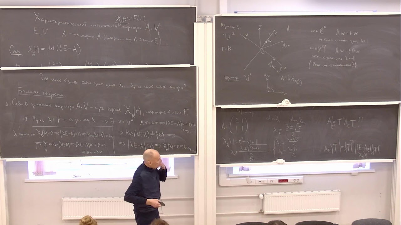 Геометрия и линейная алгебра Лекция 12. Шварцман О.В.