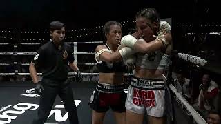 Vero Nika 🇲🇲 vs Yuly Alves 🇧🇷 @ Thai Fight Luang Phor Ruay