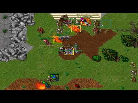 TIBIA-MAGE 45 VS KINA 123 SAI CORRENDO? - LAUDERA
