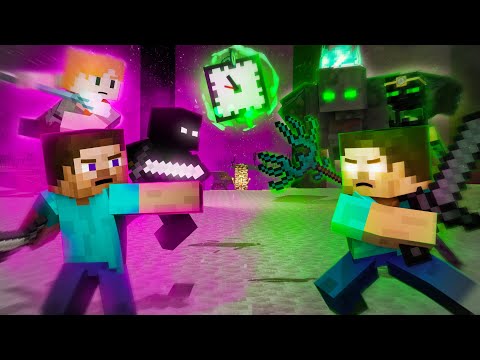 NETHER WAR EP5 - TIME ORB - Alex and Steve life (Minecraft animation)