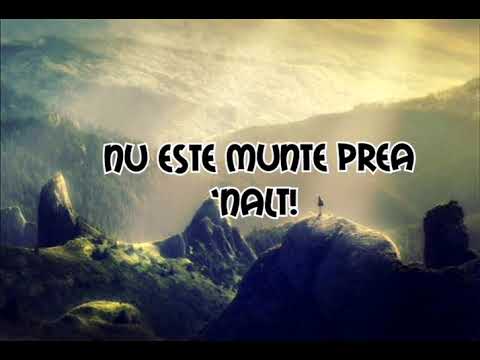 Nu este munte prea 'nalt!