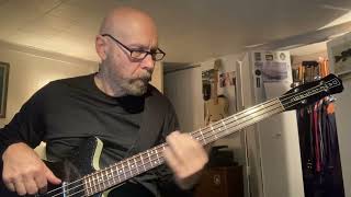 Video thumbnail for Short test of Danelectro '59DC short scale bass. by gordon patriarca