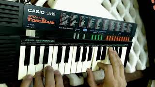 Video thumbnail for CASIO SA-10 (sound and rhythms demonstration) by Keyboards - review - repair
