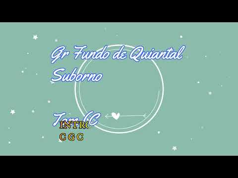 Suborno - Fundo de Quintal