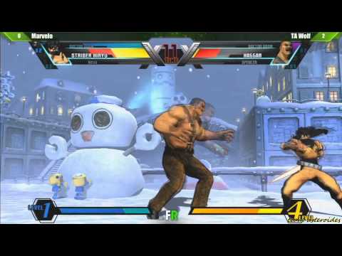 umvc3 final round 17 semifinals TA Wolf VS Marvelo