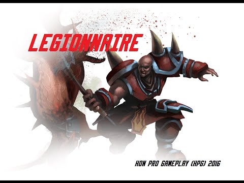 HoN Pro Legionnaire Gameplay - 1829 MMR - Ep.492