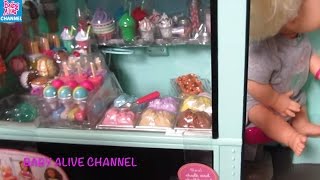 BABY ALIVE Our Generation Sweet Stop Ice Cream Truck Unboxing + Review! By BABY ALIVE CHANNEL