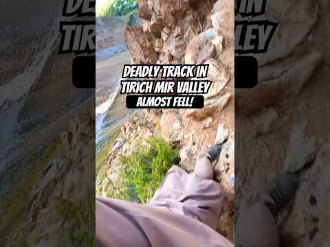 Deadly track in Tirich Mir Valley | Hindukush Mountains | Survival Adventure #hike #trekking #fyp