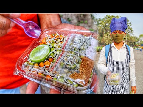 MBA Student Selling Food on Street | Morning Healthy Food | Street Food India