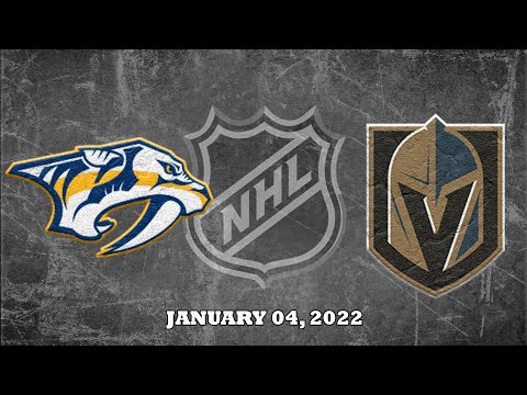 NHL Predators vs Golden Knights | Jan.04, 2022