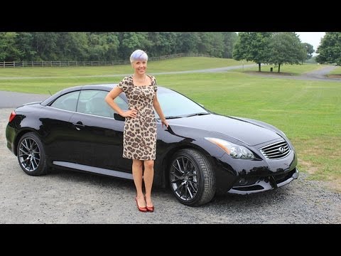 Infiniti IPL G37 Convertible Test Drive & Car Review with Emme Hall by RoadflyTV