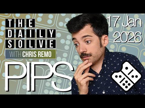 Pips - NYT Domino Puzzle Game - 17 January 2026