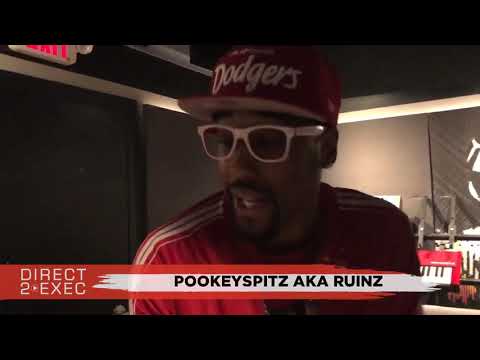 Pookeyspitz aka Ruinz Performs at Direct 2 Exec Los Angeles 8/12/18 - Atlantic Records