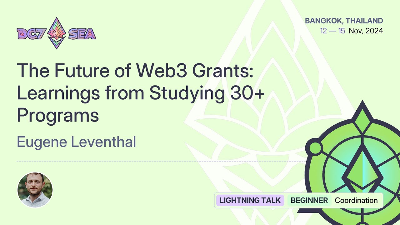 The Future of Web3 Grants: Learnings from Studying 30+ Programs preview