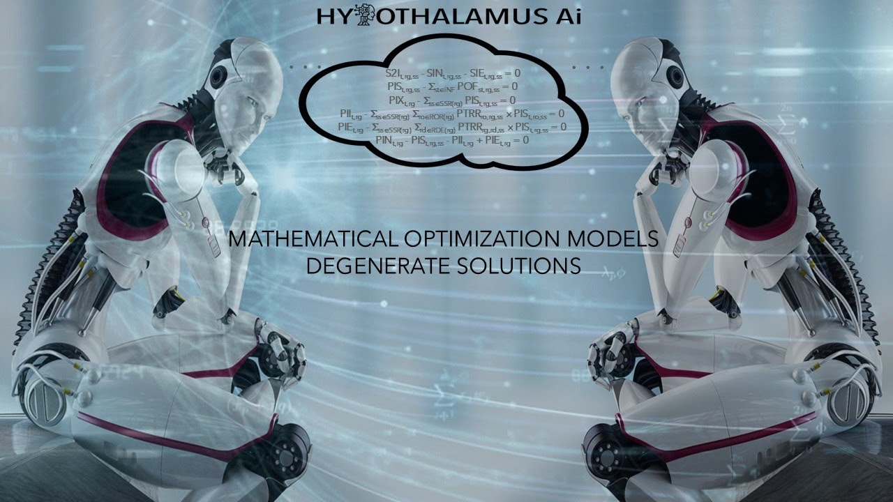 RCADT - Mathematical Optimization Models. Degenerate Solutions