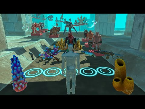 🔥FPS EXTREME PARKOUR IN THE OCEAN WITH ALL UNITS - Animal Revolt Battle Simulator