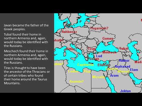 THE ORIGIN OF HUMANITY--Descendants of Noah Formed ALL THE ETHNIC GROUPS WE SEE TODAY